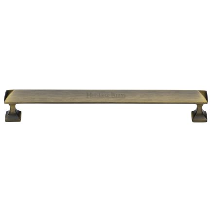 Heritage Brass Cabinet Pull Pyramid Design 203mm CTC Antique Brass Finish