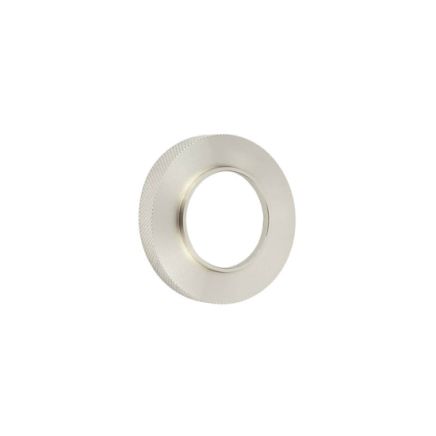 Burlington Knurled Outer Rose Satin Nickel - By Frelan Hardware - BUR55SN