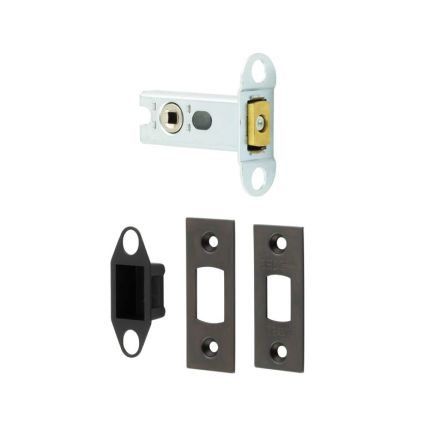 Jedo Heavy Duty Tubular Deadbolts 64mm Dark Bronze - By Frelan Hardware - JL-HDB64DB