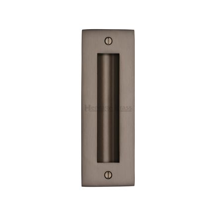 Flush Pull Handle 6" Matt Bronze finish