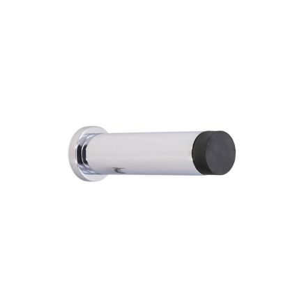 Opal Knurlmond Door Stop Polished Chrome