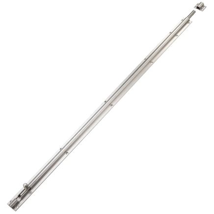 Zoo Hardware Barrel bolt - 900mm x 40mm - Satin Stainless