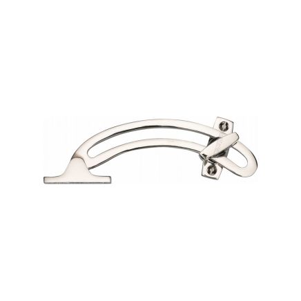 Heritage Brass Quadrant Stay Polished Nickel Finish