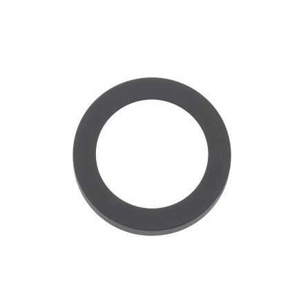 Zoo Hardware Rosso Maniglie - Spare Round Turn & Release Rose Pack - Oscuro Matt Black