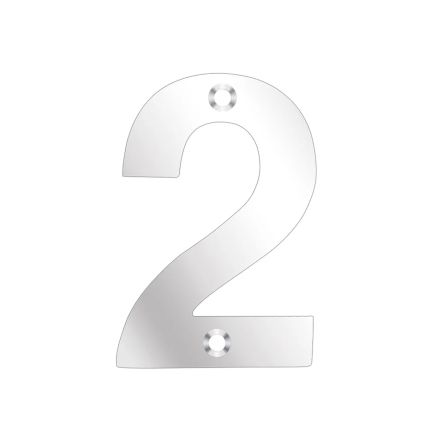 Zoo Hardware Numerals - Stainless Steel