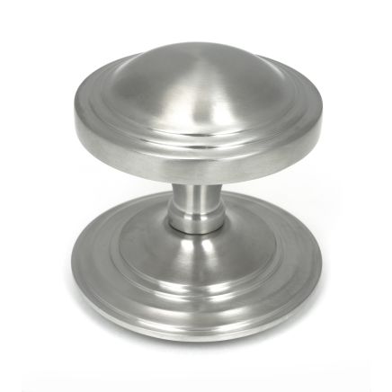 Satin Marine SS (316) Art Deco Centre Door Knob
