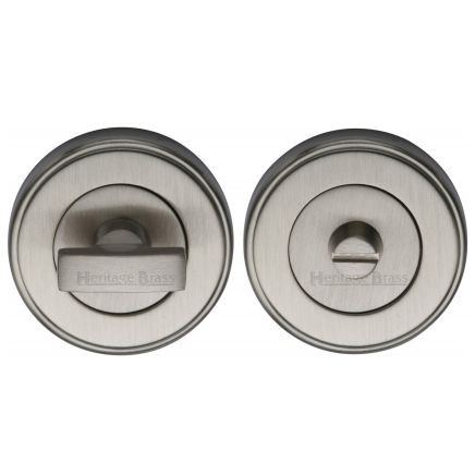 Heritage Brass Thumbturn & Emergency Release Satin Nickel finish