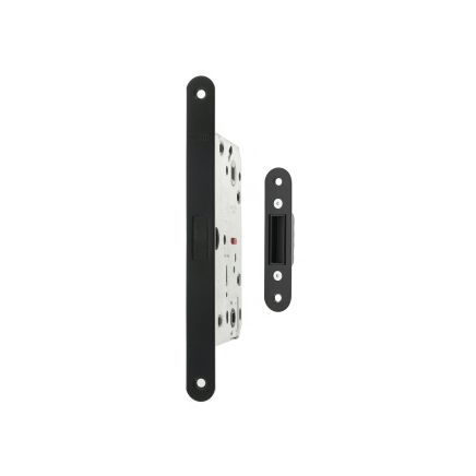 AGB Polaris 2XT Magnetic Bathroom Lock 50mm backset - Matt Black