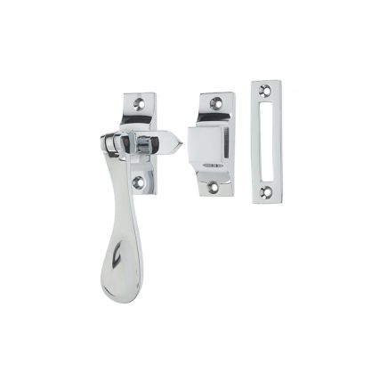Jedo Victorian Casement Fasteners 105mm Polished Chrome - By Frelan Hardware - JV45RPC