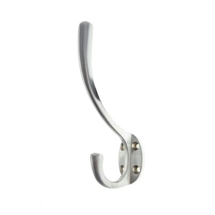 Atlantic Traditional Hat & Coat Hook - Satin Chrome