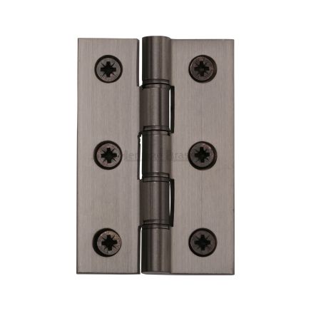 Heritage Brass Hinge Brass with Phosphor Washers 3" x 2" Matt Bronze finish