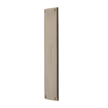Heritage Brass Fingerplate 310mm Antique Brass finish