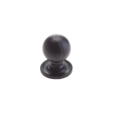 Zoo Hardware Round Cupboard Knob - 1.5" - Black