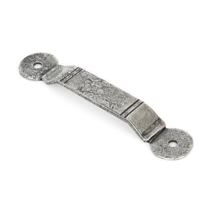 Pewter Penny End Screw on Staple
