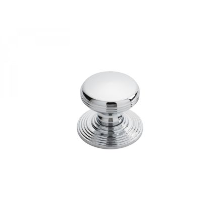 Delamain Ringed Knob 35mm - Polished Chrome