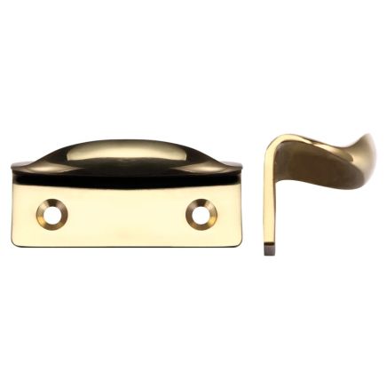 Zoo Hardware Sash Lift - 60 x 22mm - Polished Brass