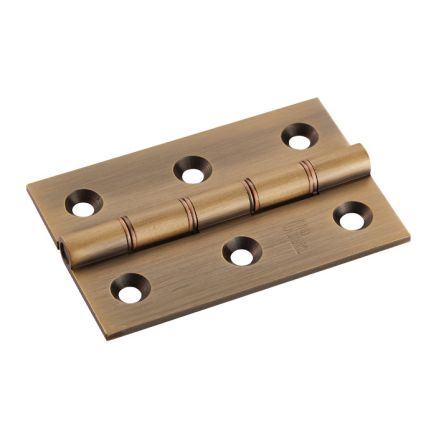Double Phosphor Washered Butt Hinge - Antique Brass (Pair)