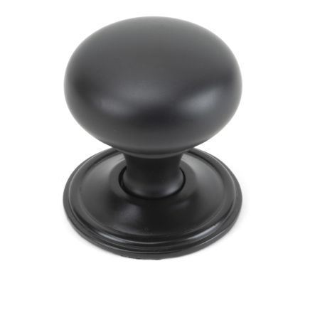Aged Bronze Mushroom Cabinet Knob 38mm