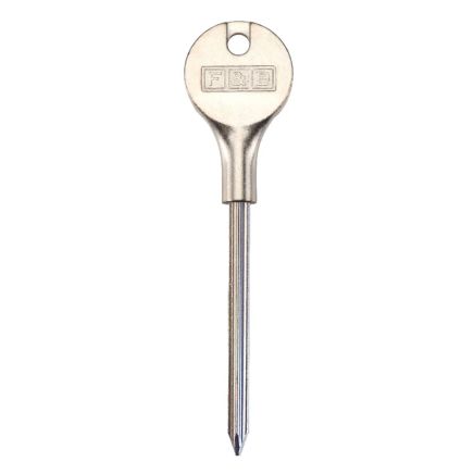 Zoo Hardware Fulton and Bray Star Shape 65mm Rack Bolt Key - Nickel