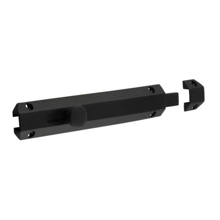 Jedo Architectural Slide Door Bolts 200x35mm Matt Black - By Frelan Hardware - JV169MB