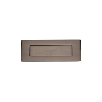 Heritage Brass Letterplate 8" x 3" Matt Bronze finish
