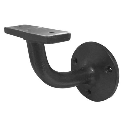 Antique Hand Rail Brackets 63mm Black - By Frelan Hardware - JAB91