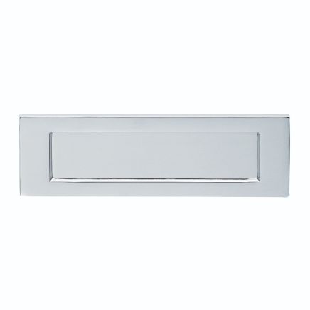 Plain Letter Plate - Satin Chrome
