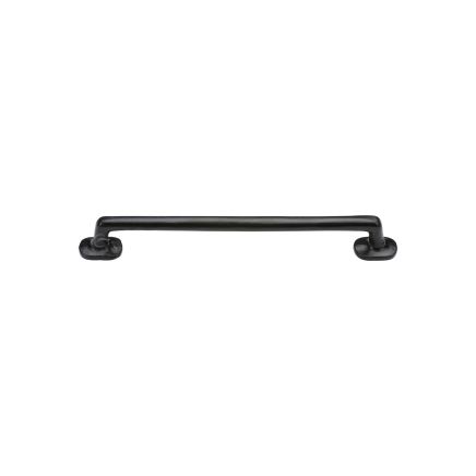 Black Iron Rustic Cabinet Pull Traditional Design 203mm CTC