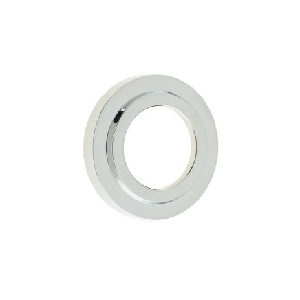 Burlington Stepped Outer Roses Polished Nickel - By Frelan Hardware - BUR52PN