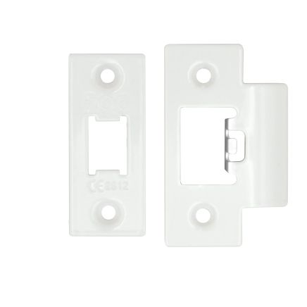 Zoo Hardware Spare Acc Pk for Heavy Duty Tubular Latch - White