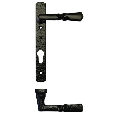 Zoo Hardware Narrow Style Multi-Point Handle - 92mm c/c - Black