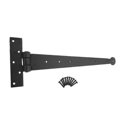 T - Hinges Penny End Beeswax 15" 375mm