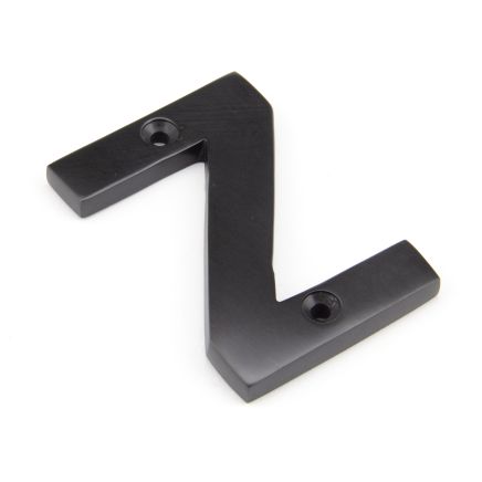 Aged Bronze Letter Z