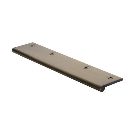 Heritage Brass EP Edge Pull Cabinet Handle 200mm Antique Brass finish