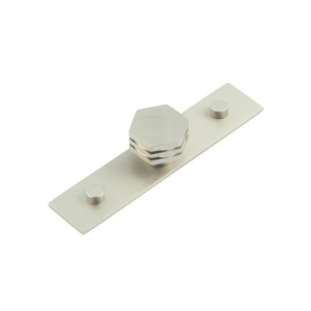 Nile Cupboard Knobs 30mm Plain Satin Nickel - By Frelan Hardware - HOX-330SN-5090SN