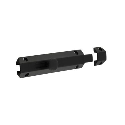 Jedo Architectural Slide Door Bolts 150x35mm Matt Black - By Frelan Hardware - JV168MB