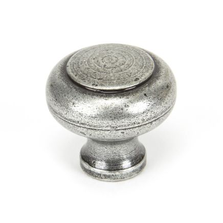 Pewter Regency Cabinet Knob - Large