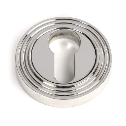 Polished Marine SS (316) Round Euro Escutcheon (Beehive)
