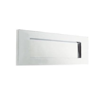 Jedo Plain Letterplates 280x90mm Polished Chrome - By Frelan Hardware - JV36BPC