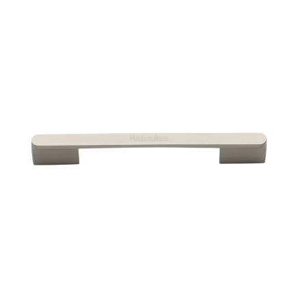 Heritage Brass Cabinet Pull Bridge Design 128&amp;160mm CTC Satin Nickel Finish