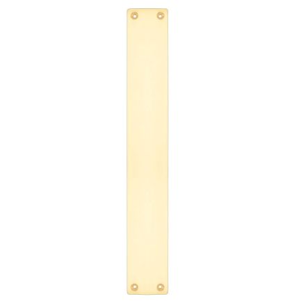 Zoo Hardware Finger Plate for FB112B - 425 x 60mm - Brass