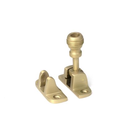 Satin Brass Prestbury Brighton Fastener (Radiused)