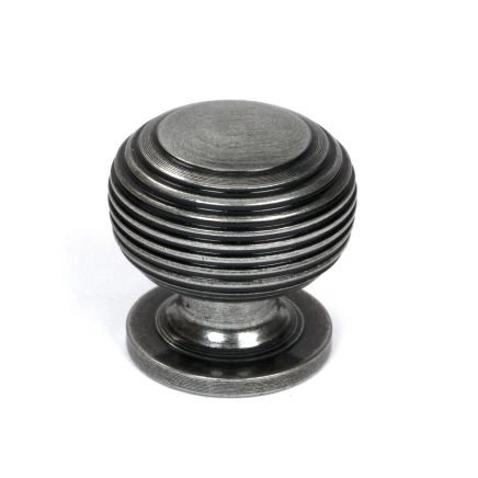 Pewter Beehive Cabinet Knob 30mm