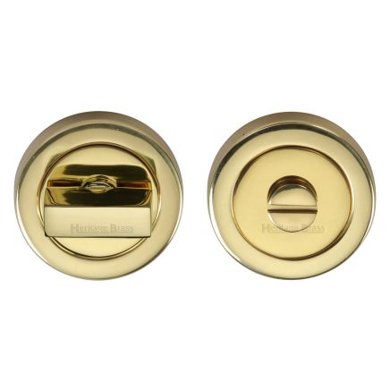 Heritage Brass Thumbturn & Emergency Release Polished Brass Finish