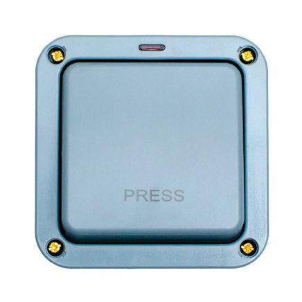 Eurolite Euroseal 1 Gang Switch Grey