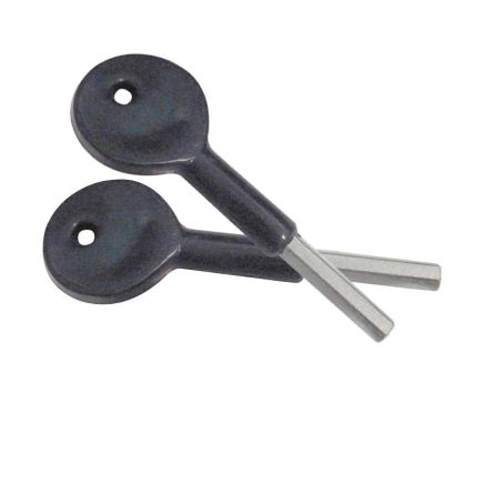 Jedo Keys for Locking Sash Stop 75mm - By Frelan Hardware - JV4201K
