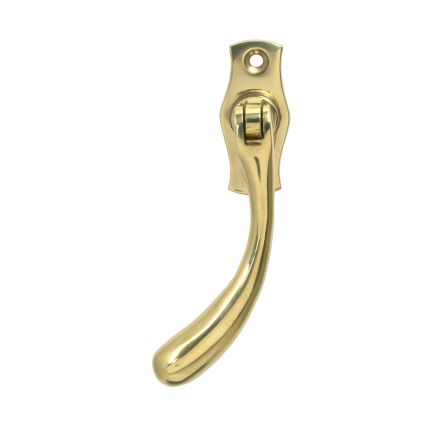 Polished Brass Peardrop Espag - LH