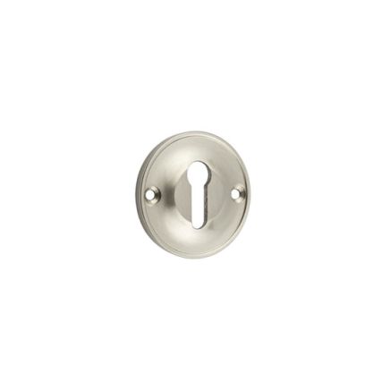 Burlington 40mm Standard Keyway Escutcheon 40MM Satin Nickel - By Frelan Hardware - BUR121SN