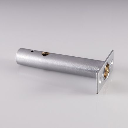 Security Door Bolt Long - Satin Chrome