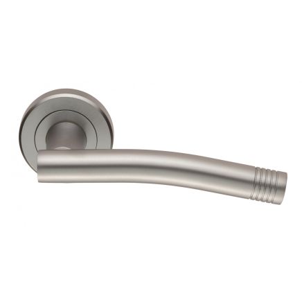 Serozzetta Carolina Lever On Rose - Satin Chrome